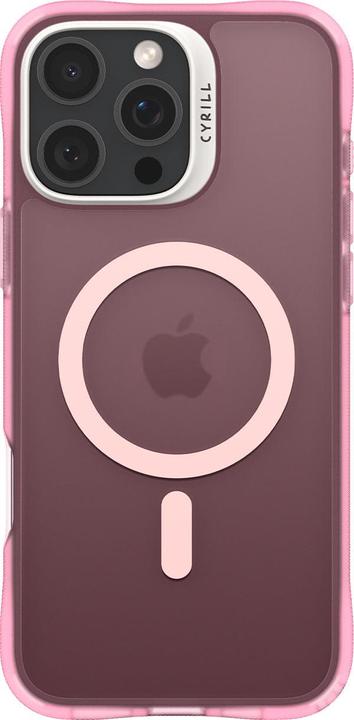 Cyrill Ultra Sheer Mag PC Back Cover Rosa/Durchsichtig Apple iPhone 16 Pro (Apple iPhone 16 Pro)