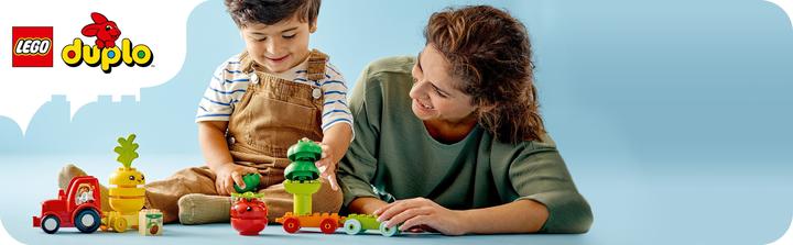 Produktbild LEGO Obst- und Gemüse-Traktor (10982)