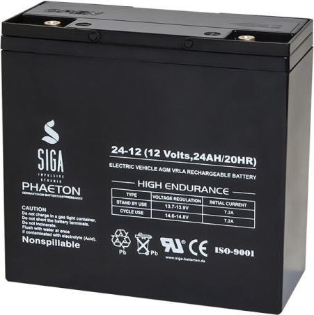 Siga S24-12 (12 V, 24 Ah)