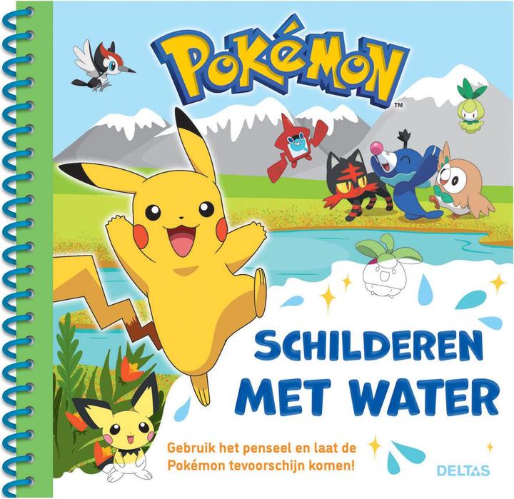 Actual product image Pokémon Painting with Water Part 1 (Green)
