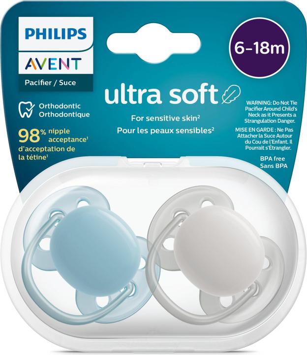 Produktbild Philips Avent Ultra soft (2 x, 6 - 18 Monate)