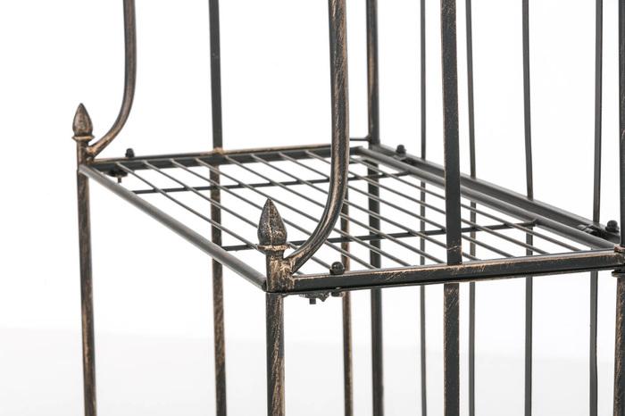 Actual product image CLP Flora freestanding shelf, bronze (66 x 32 x 175 cm)