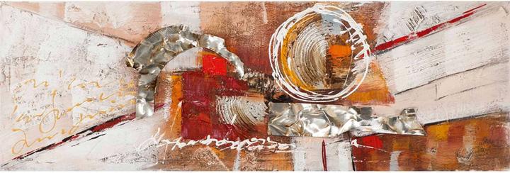 imageland Bild Abstraktion In Rot (150 x 50 cm)