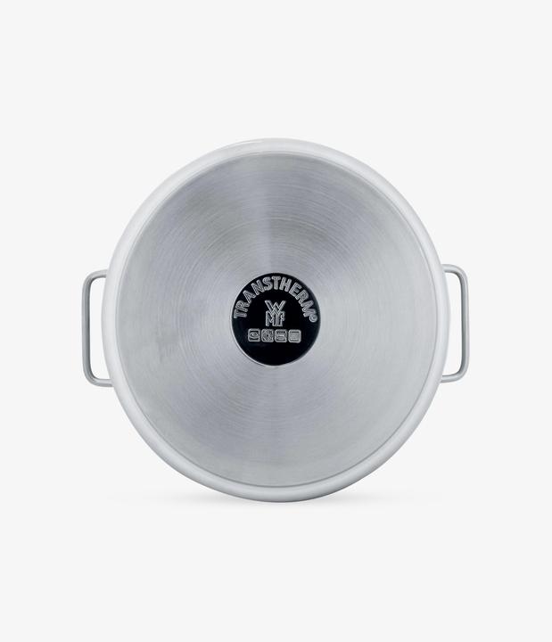 Produktbild WMF Spaghettitopf Pastatopf Nudeltopf Induktion Sieb 7,0l Edelstahl poliert (24 cm, Kochtopf, Edelstahl)