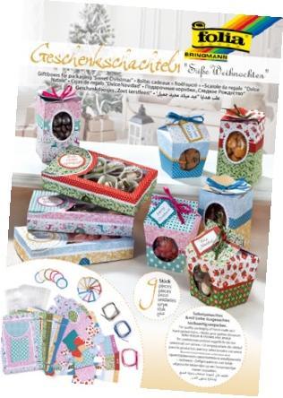 Produktbild Folia Gebäck-Geschenkschachtel-Set (Geschenkbox, 9 x)