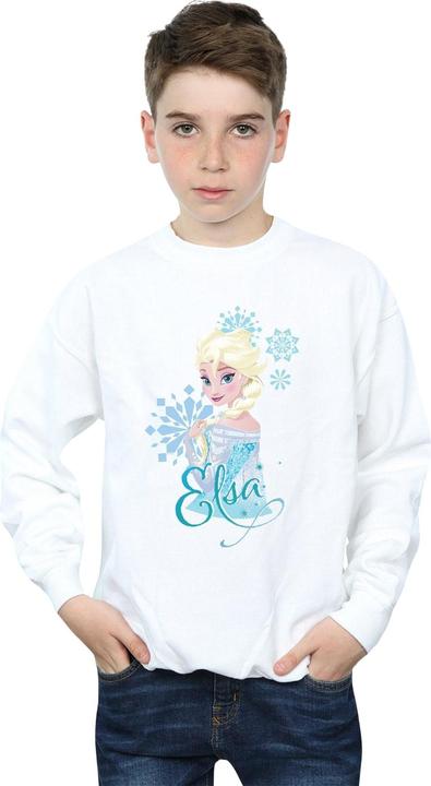 Immagine prodotto Disney Frozen Elsa Snowflakes Felpa Ragazzi (140, 146)