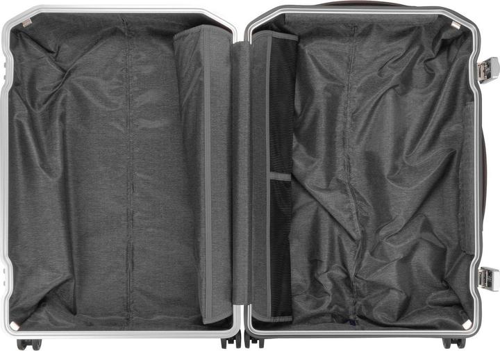 Immagine prodotto Piquadro PQ-Light - Trolley medio ultra sottile a guscio rigido nero/pelle (67 l, M (50 - 90l))