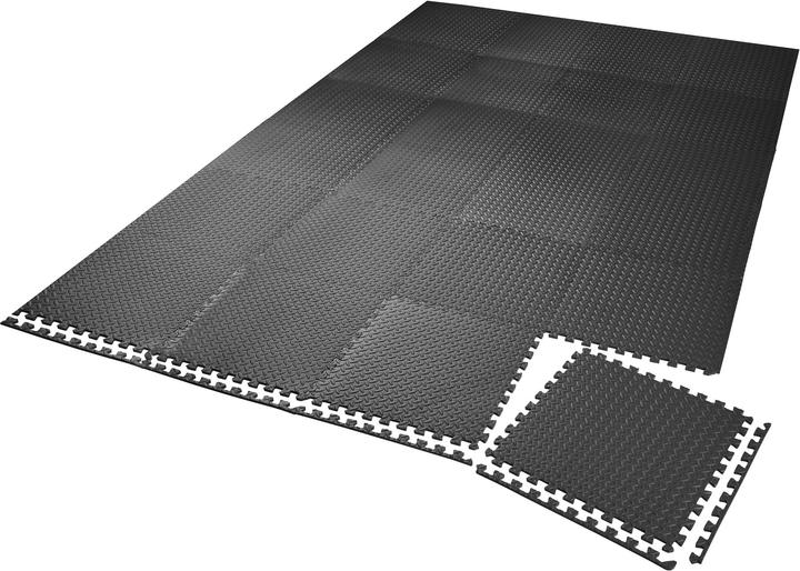 Actual product image tectake Gym mats - interlocking set of 24 (362 x 246 cm)