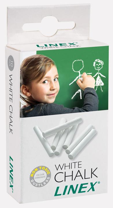 Actual product image Linex blackboard chalks (White, 10 x)