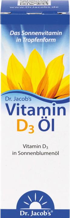 Produktbild Dr. Jacob's Vitamin D3 Öl (1 Stück, Tropfen, 70 g)