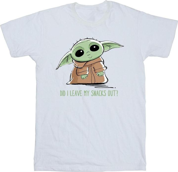 Immagine prodotto Star Wars The Mandalorian Grogu Snacks Meme Maglietta Uomo (XXL)