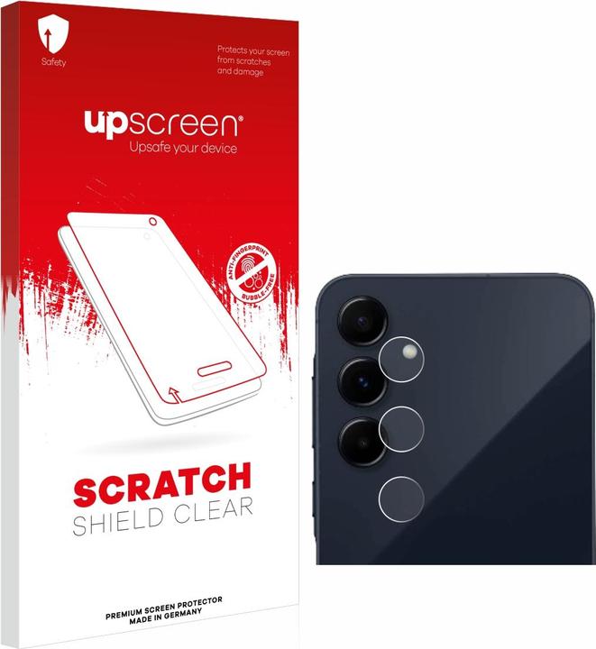 Produktbild upscreen Schutzfolie Displayschutz Displayschutzfolie Folie Klar Transparent (1 Stück, Samsung Galaxy A55)