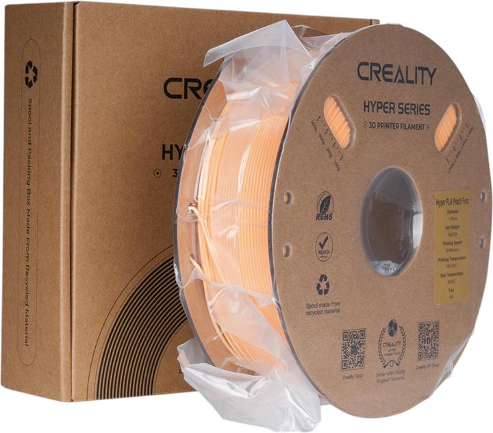 Image du produit Creality Filament PLA Hyper, Peach, 1.75 mm, 1 kg (PLA, 1.75 mm, 1000 g, Rose)