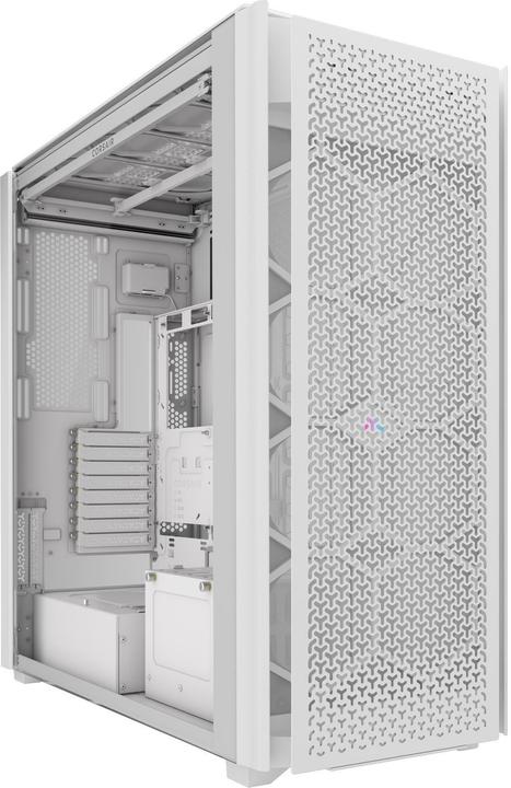 Actual product image Corsair Case iCUE 9000D RGB Airflow Tower TG white (E-ATX, ATX, SSI EEB, mATX)