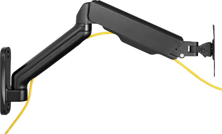 Image du produit Digitus Assmann Support mural électronique pour moniteur à ressort à gaz unique (Mur, 32")