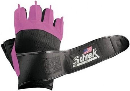 Actual product image Schiek Women Gloves 540P with Wrist Wraps PINK (S)