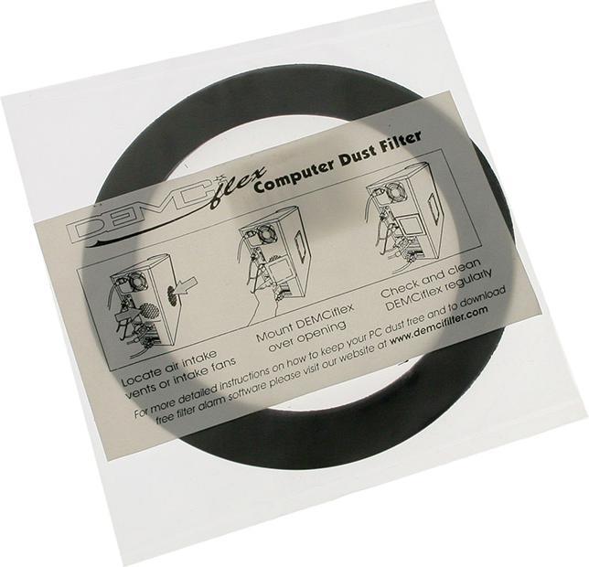 Immagine prodotto DEMCiflex Filtro antipolvere 80mm, rotondo