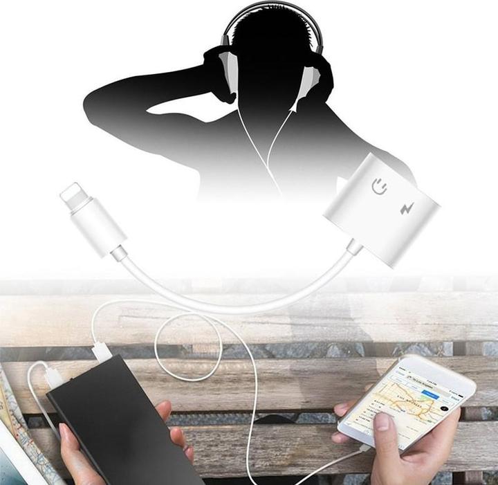 Immagine prodotto JTI Splitter compatibile con Apple - 2x Lightning (Lightning, Lightning)
