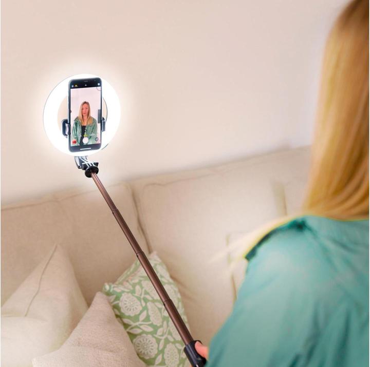 Image du produit Rio Ring Light Glamour Glow Pro Noir (éclairage annulaire)