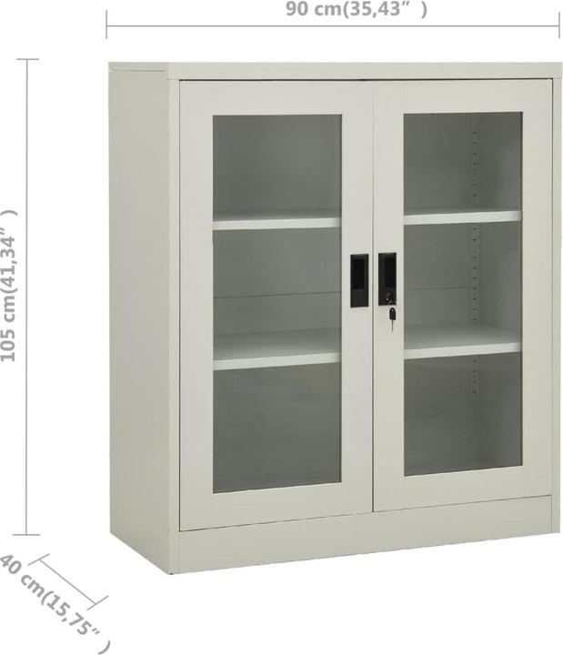 Actual product image VidaXL Milva (90 x 40 x 105 cm)