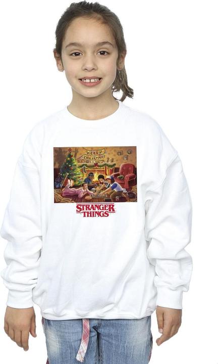 Image du produit Netflix - Sweat STRANGER THINGS CHRISTMAS GATHERING - Fille (152, 158)
