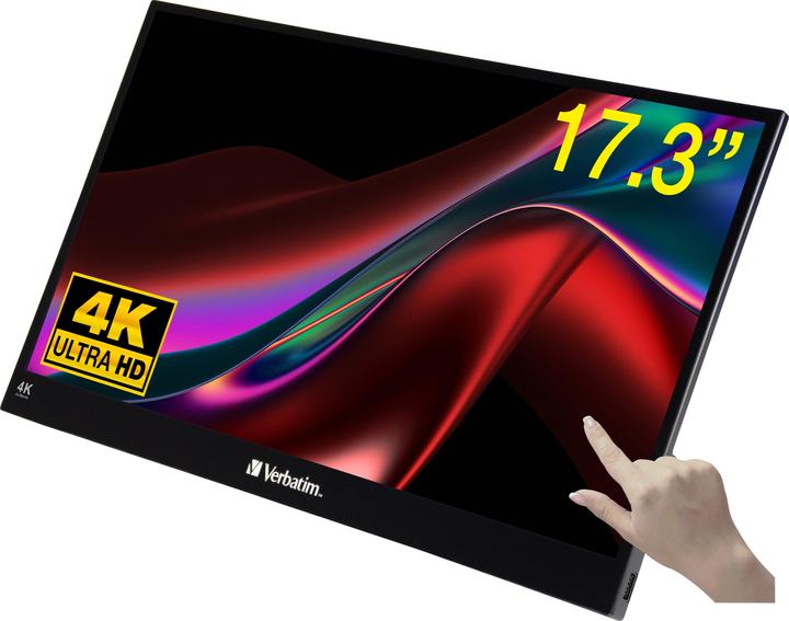 Produktbild Verbatim PMT-17-4K (3840 x 2160 Pixel, 17.30")