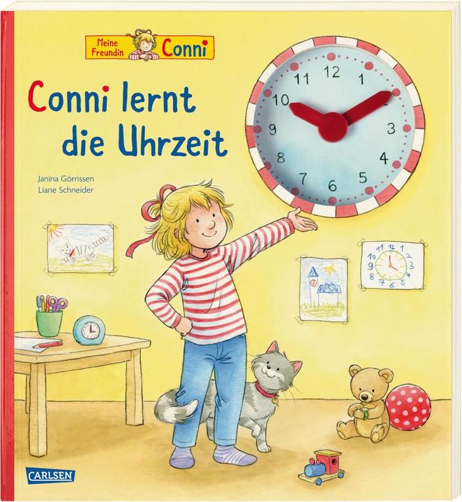 Produktbild Conni-Bilderbücher: Conni lernt die Uhrzeit (Deutsch, Liane Schneider, 2019)