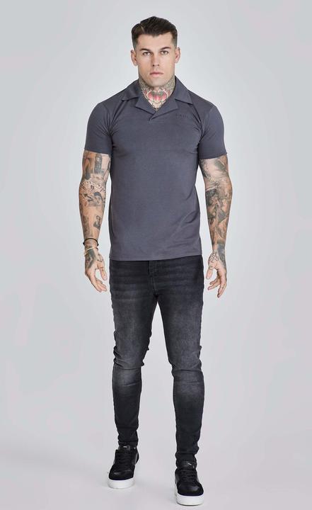 Produktbild Siksilk T-Shirt Smart Revere Polo - Muscle Fit (XL)