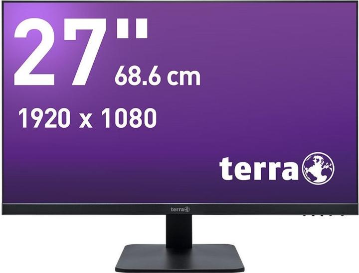Produktbild Wortmann TERRA LCD/LED 2727W HA V2 black HDMI/DP/USB-C GREENLINE PLUS (1920 x 1080 Pixel, 27")