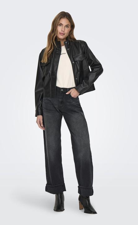 Produktbild Only ONLELLA Mittlere Taille Gerade geschnitten Jeans Weit geschnitten jeans (32)