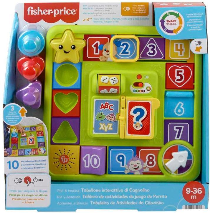 Fisher-Price Fisher Price Prime Activities Laugh and Learn (Portuguese, English, Italian, Spanish)