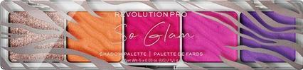 Actual product image Makeup Revolution Revolution PRO - Eye shadow palette Glam Smokey Zebra (Palette) 5.5 g