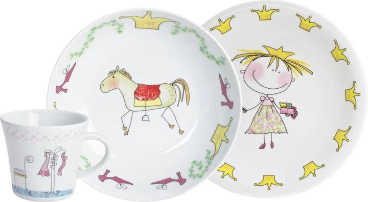 Immagine prodotto Kahla Stoviglie per bambini in porcellana 3 pezzi Principessa delle favole