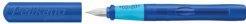 Actual product image Pelikan Fountain pen o junior P68L, blue ergonomic soft grip zone, stainless steel nib with (Blue, 1 x)