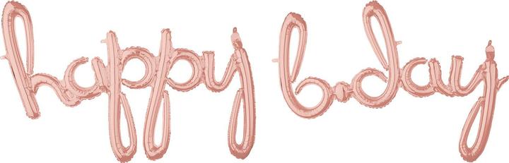 Anagram CI: Phrases Script Phrase Happy Bday Rose Gold Fol