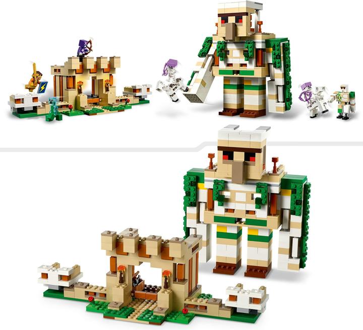 Image du produit LEGO 21250 La forteresse du golem de fer (21250, LEGO Minecraft)