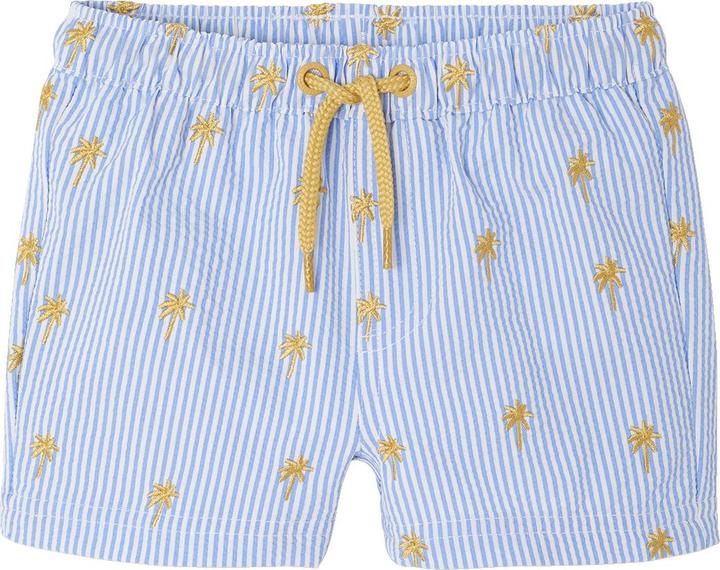 Immagine prodotto Vertbaudet Jungen Baby Badeshorts mit Streifen und Palmen (68)