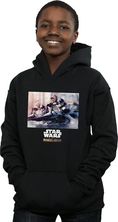 Actual product image Star Wars Boys The Mandalorian Scout Troopers Hoodie (140, 146)