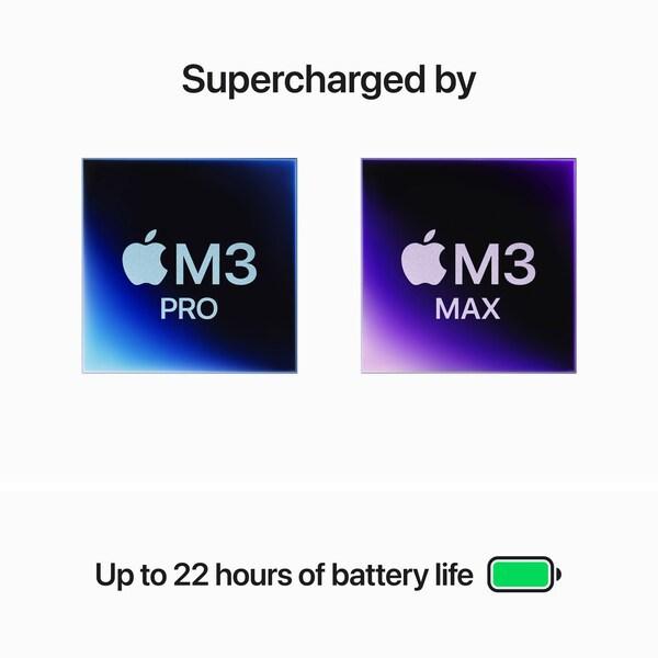 Actual product image Apple MacBook Pro - Late 2023 (16", M3 Pro, 18 GB, 1000 GB, CH)