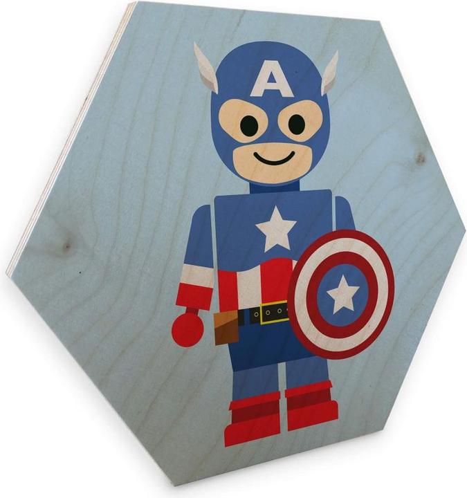 Immagine prodotto Trenddeko Giocattolo di Capitan America (25 x 22 cm)