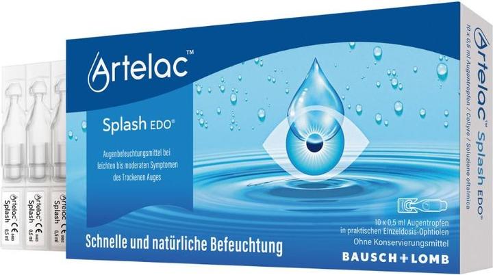 Produktbild Bausch + Lomb Splash EDO Gtt Opht (0.50 ml, 10 x 0.5 ml)