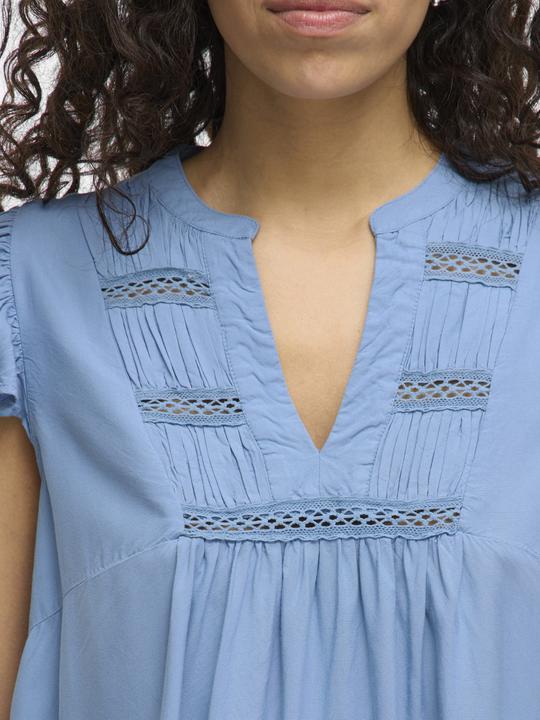 Actual product image Vila VIVISIA V-Ausschnitt Oberteil mit angeschnittenen Ärmeln (40)