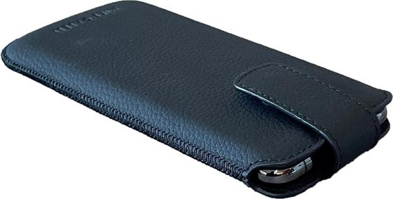 Image du produit Mike Galeli Pouch-Style cuir véritable jusqu'à 6.1 Pat 6.1 black (Apple iPhone 11 Pro, Apple iPhone XR, Apple iPhone 8, Apple iPhone XS, Apple iPhone SE (2ème génération))