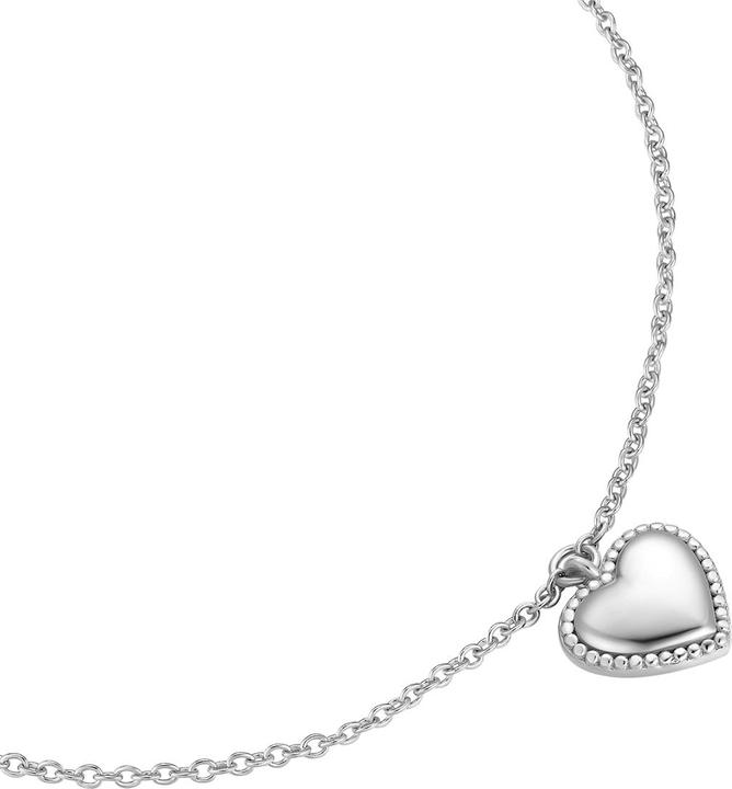 Actual product image Glanzstücke München Ladies bracelet heart sterling silver - 34486 (17 cm, Sterling Silver)