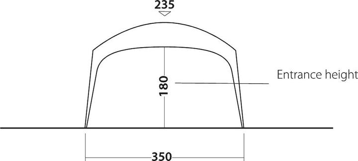 Actual product image Outwell Summer Lounge L (350 cm, 350 cm)