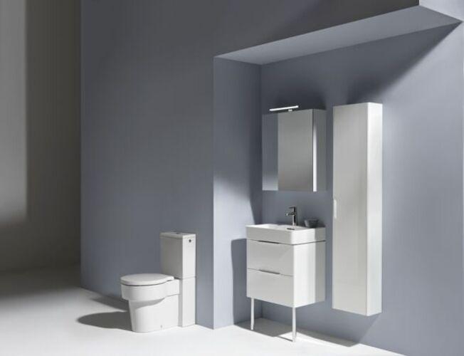 Actual product image Laufen VAL washbasin, undermount, 1 tap hole, with overflow, 600x420mm, H810283 (640 mm, 518 mm)