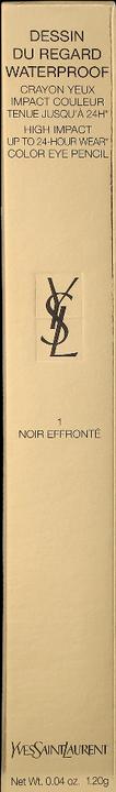 Immagine prodotto Yves Saint Laurent Dessin du Regard Waterproof - Noir Effronté 01 (No. 01 - Noir Effronté)