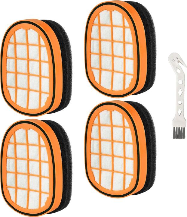 Roboparts Zubehör-Set für Filter for Philips SpeedPro Max Aqua Plus Staubsauger