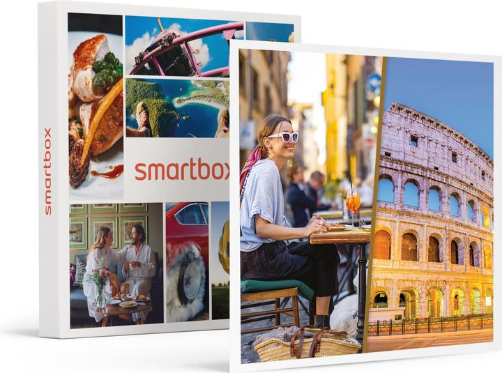 Immagine prodotto Smartbox Incantevole soggiorno a Roma con un emozionante tour gastronomico (2 pers.)