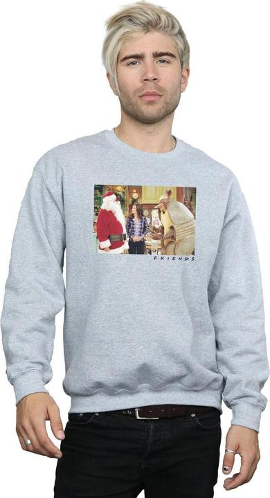 Actual product image Friends Mens The Holiday Armadillo Sweatshirt (XXL)